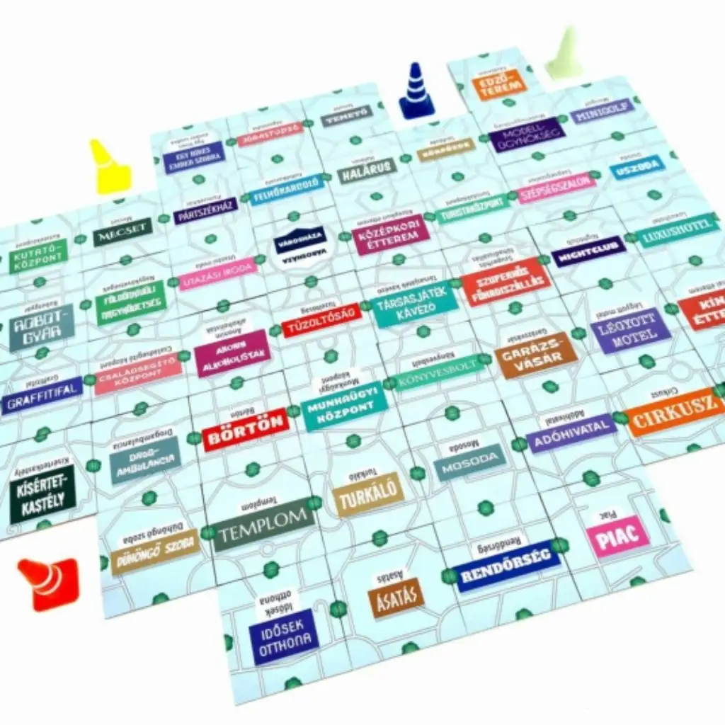 Hlavné mesto spoločenská hra kép 2