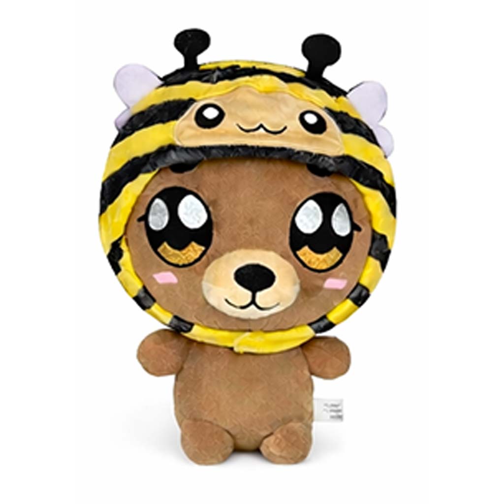 Hoody Kin Academy: plyšový medvedík s kapucňou, 30 cm