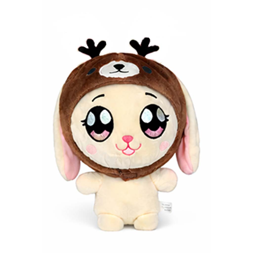 Hoody Kin Academy: Plyšový zajačik s kapucňou 30 cm