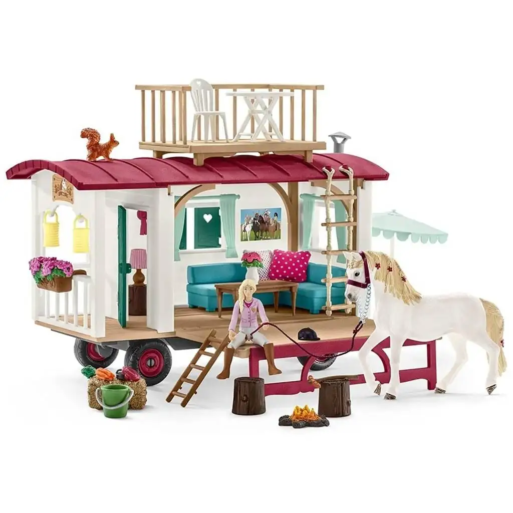 Schleich: Horse Club - Karavána set (42593) kép 2