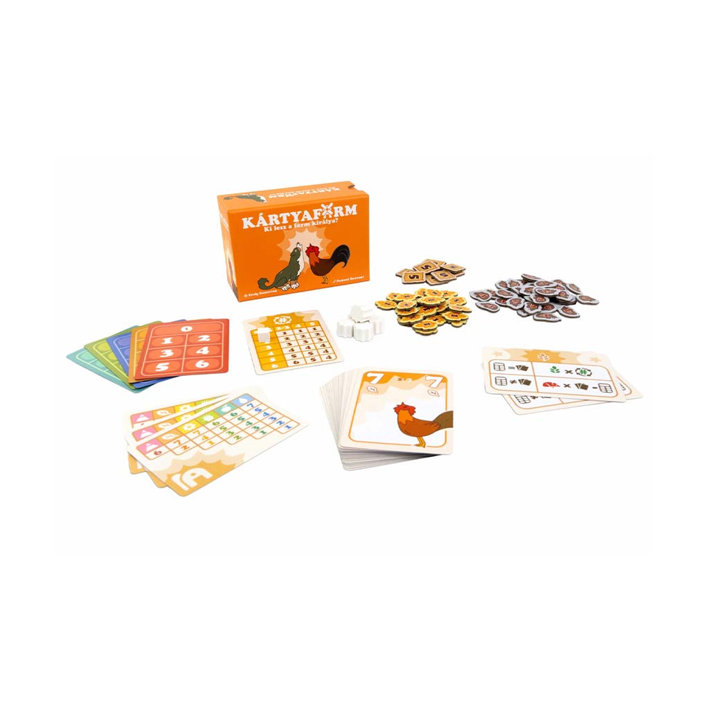 Kartová farma spoločenská hra kép 2