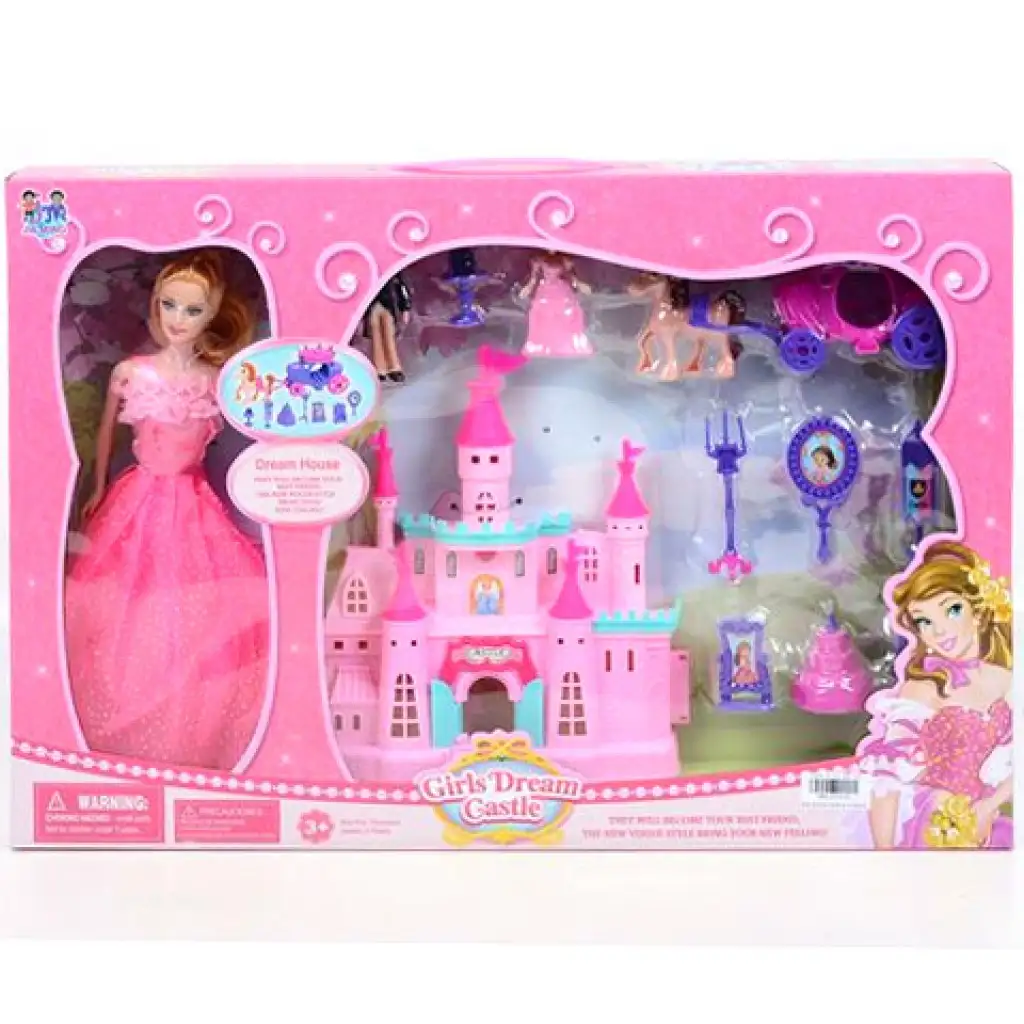 Kaštieľ herný set s bábikou