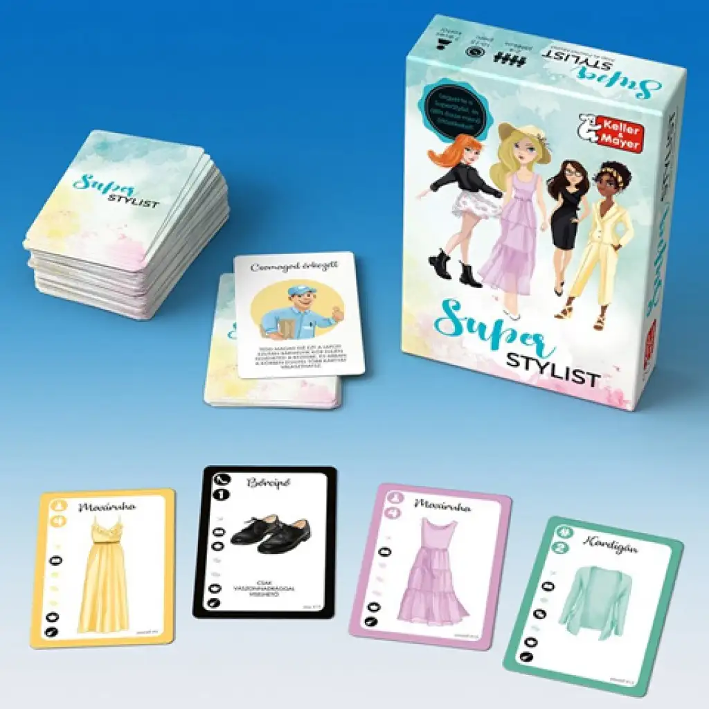 Super Stylist kartová hra kép 2