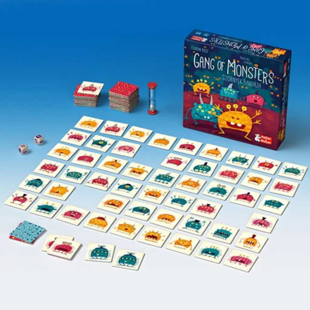 Monštrá banda spoločenská hra kép 2