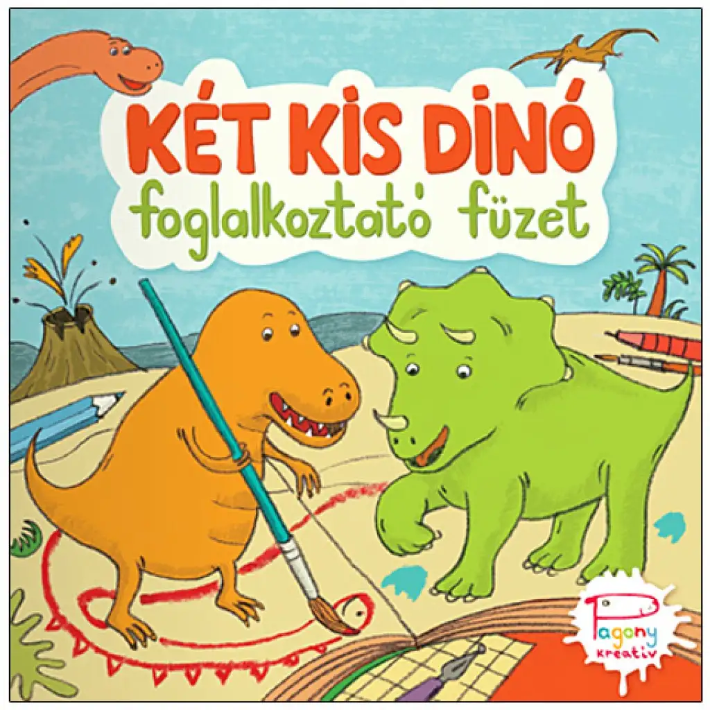 Dva malí dinosaury - pracovný zošit - Pagony