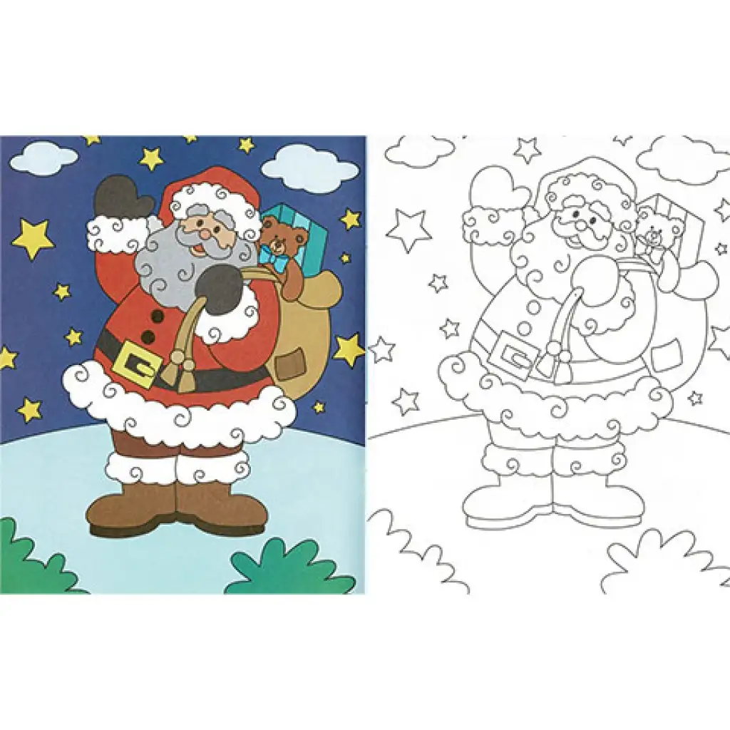 Malá omaľovánka - Vianočné maľovanie kép 3
