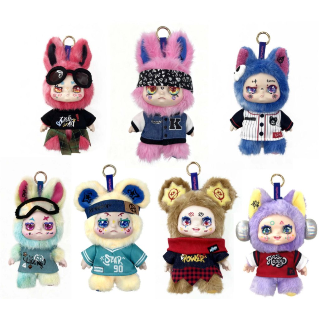 Kimmon: Mimon Street Rock – Ulicový rock prekvapenie: kľúčenková figúrka, 1 ks kép 2