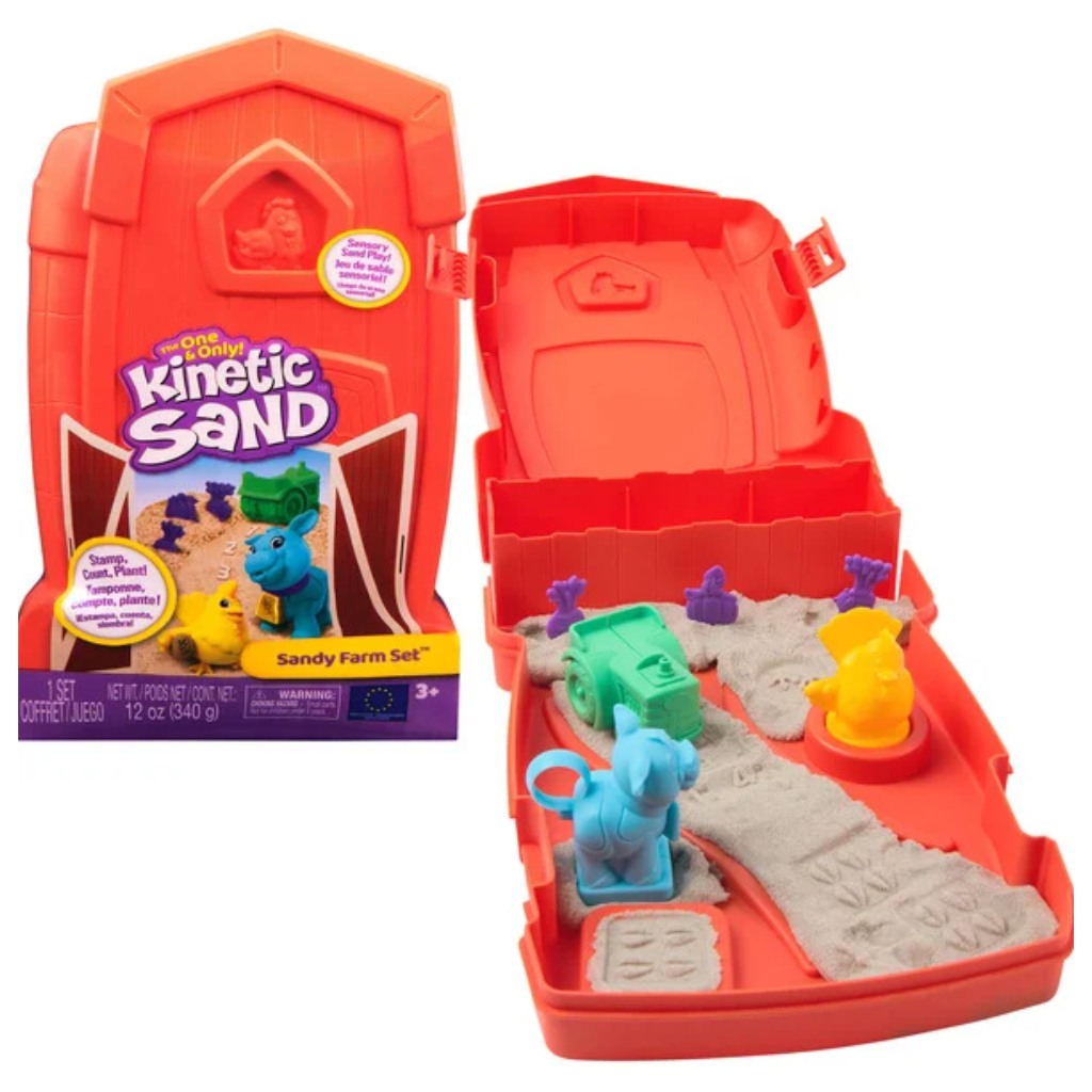 Kinetic Sand: Első farm játékszett - Spin Master kép 1