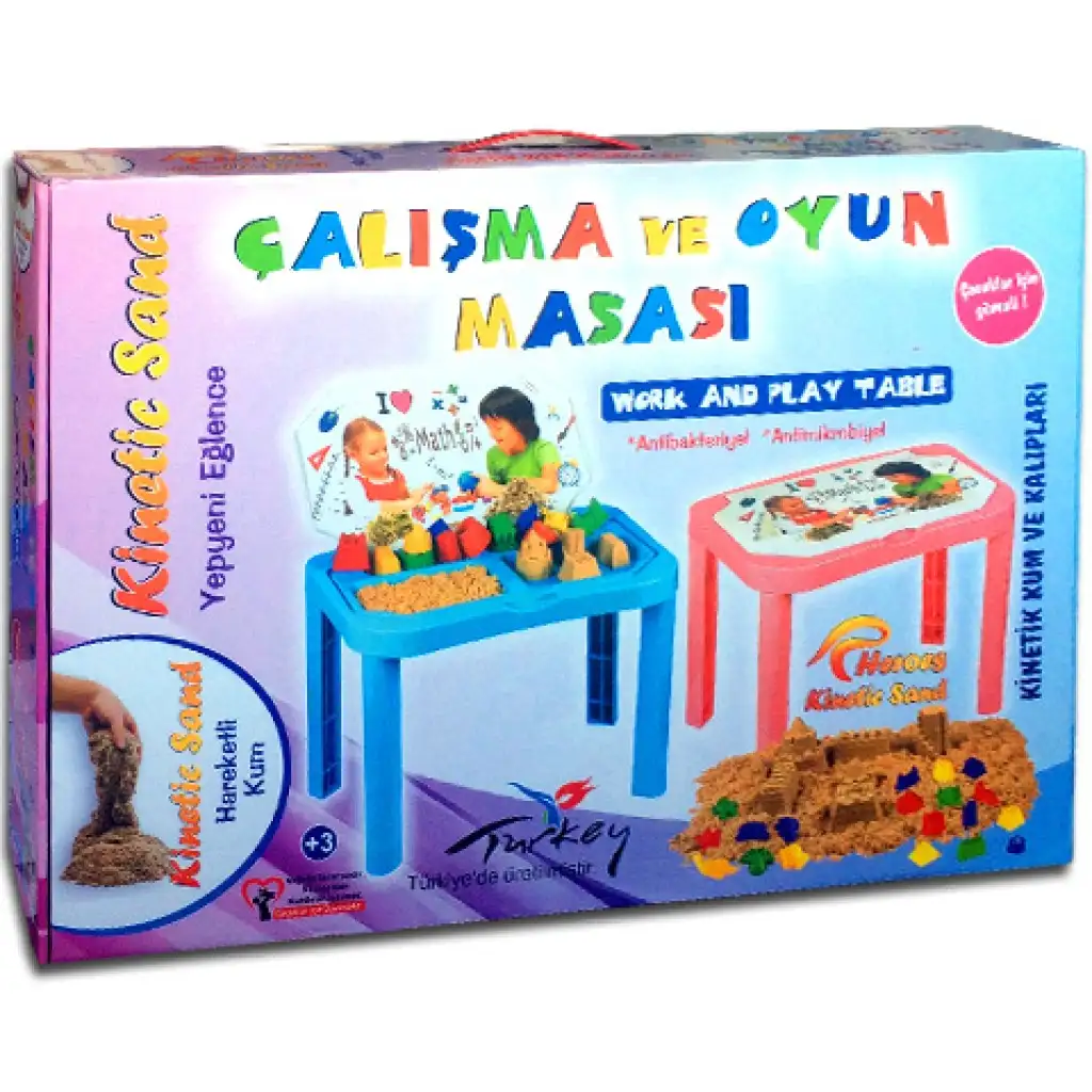 Kinetic Sand: Homokgyurmázó munkaasztal 2 színben kép 1