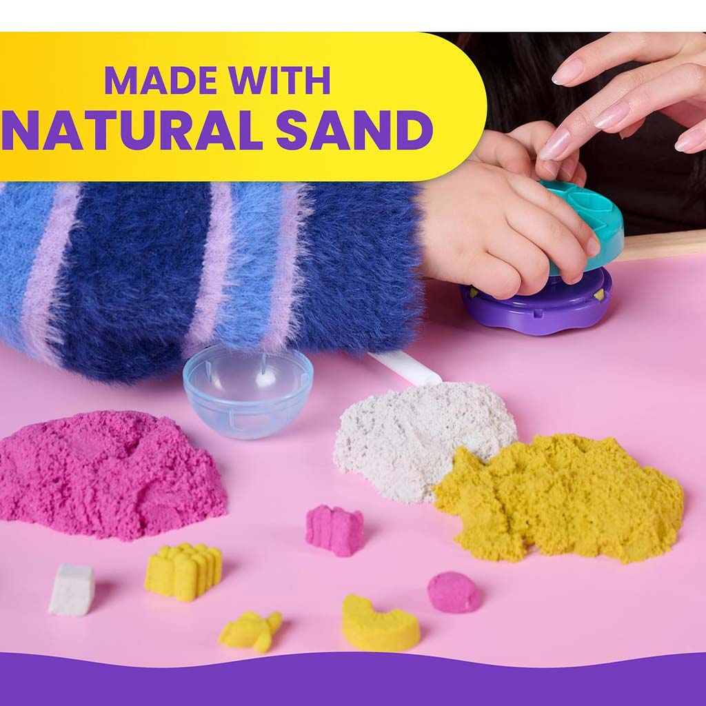 Kinetic Sand: Mixér na prípravu smoothie s 396 g pieskovej plastelíny - Spin Master kép 6