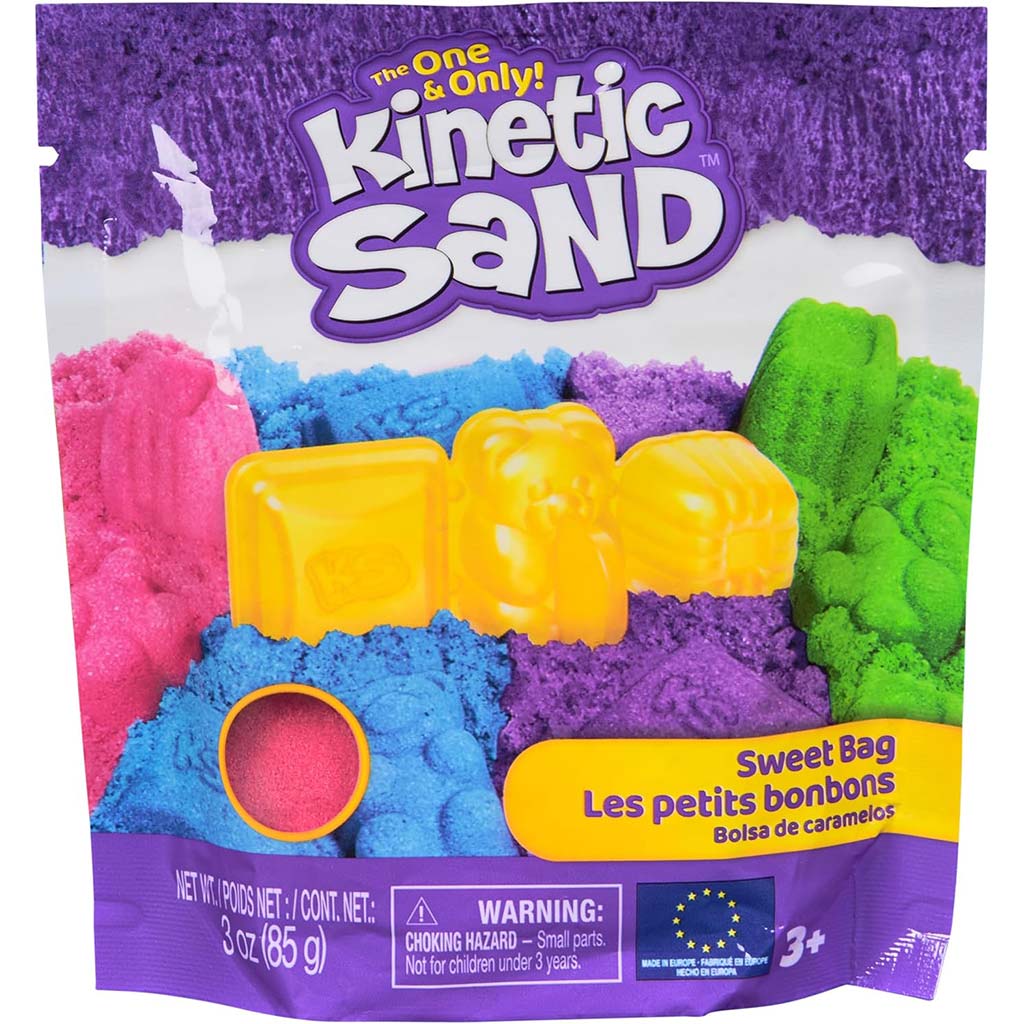 Kinetic Sand: Sladké prekvapenie balíček s 85g pieskovej plastelíny - Spin Master