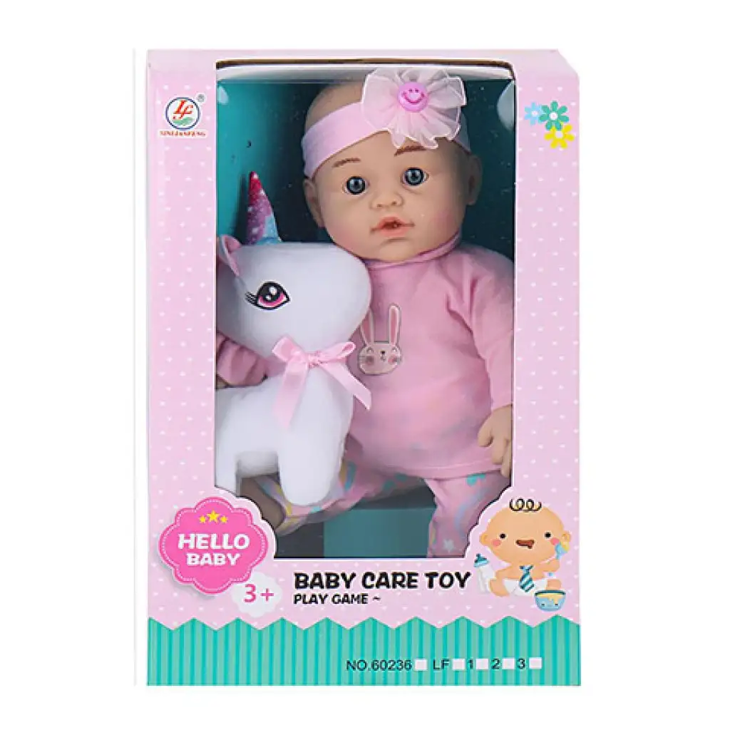 Bábätko so zvieratkom 30cm v rôznych variantoch 1ks kép 2