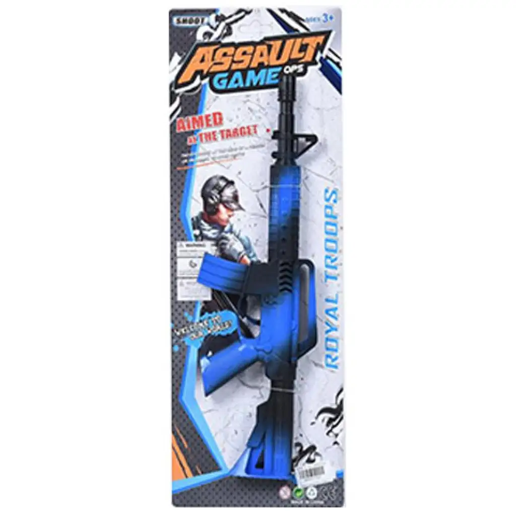 Komando modrý guľomet M16