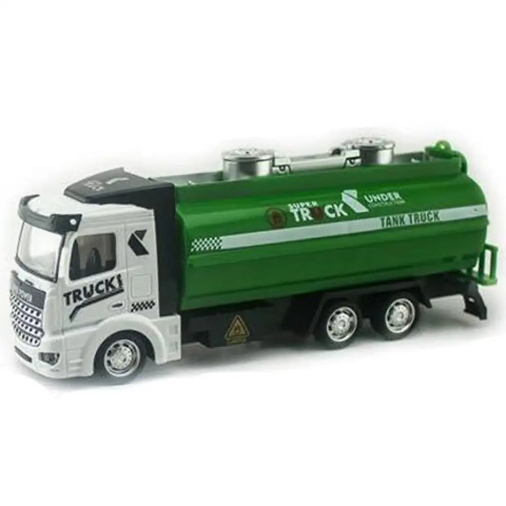 Kontajnerové nákladné auto s naťahovacím pohonom / so svetlom a zvukom 1/48