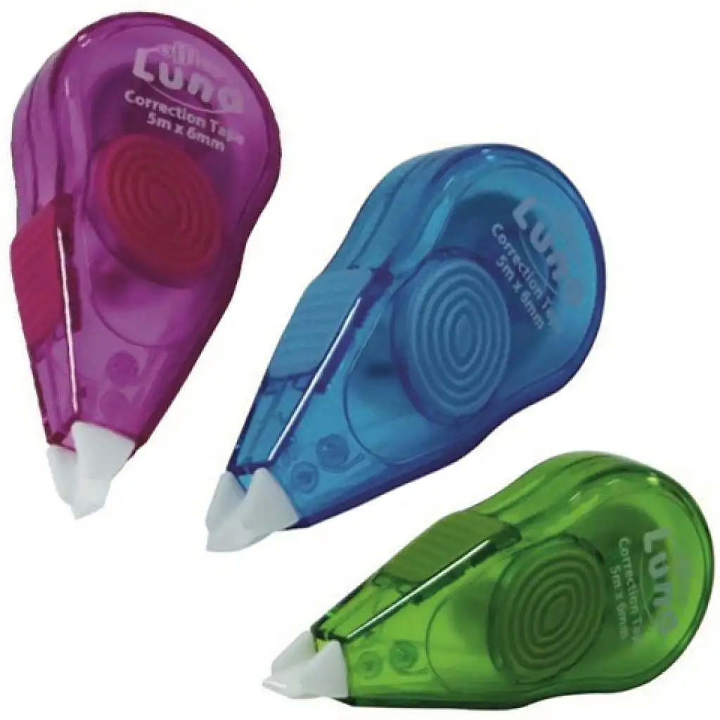 Korekčný roller 5mm x 5m   tri rôzne farby