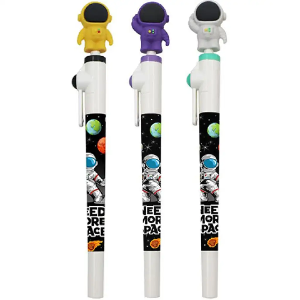 Kozmonaut pero s LED svetlom v troch variantoch