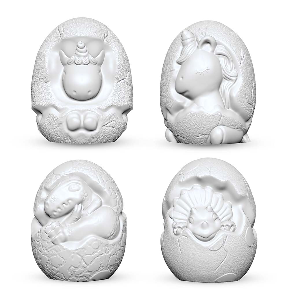 Kreatívny maľovací set s dinosaurom alebo jednorožcom. kép 2