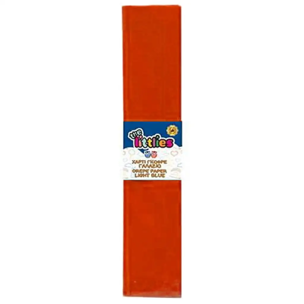 Krepp papír piros színben 50x200cm kép 1