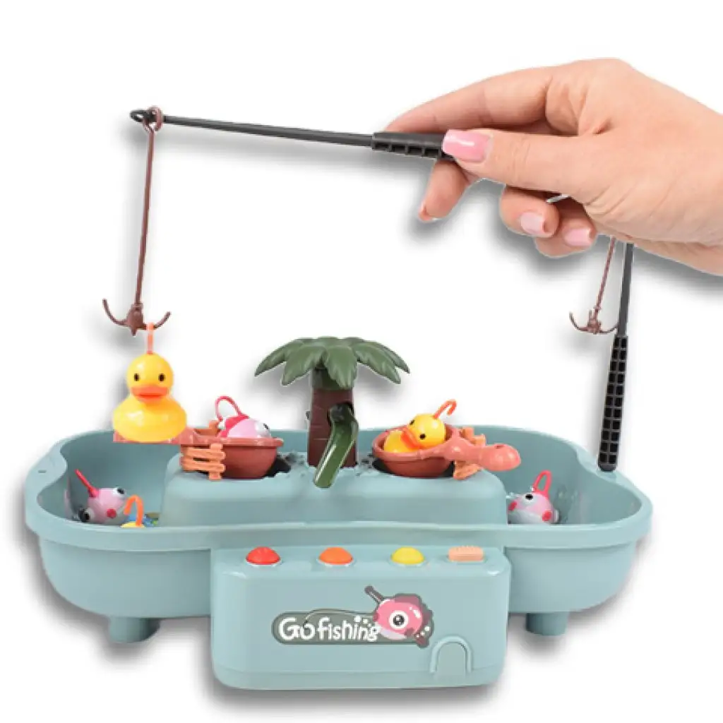 Kto je lepší rybár? elektrická rybárska hračka so zvukom v dvoch verziách kép 2