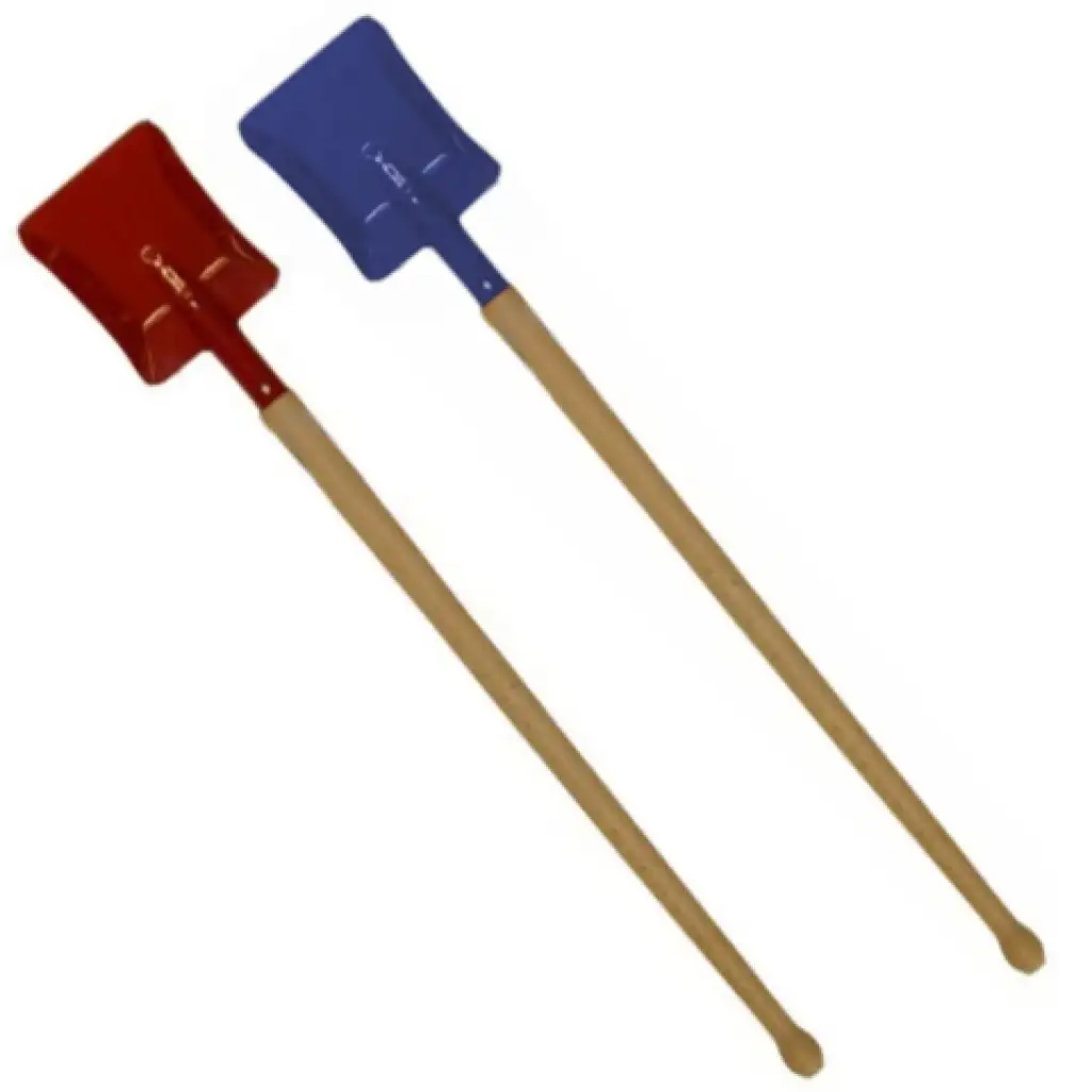 Kovová lopata s drevenou rukoväťou 60 cm vo viacerých variantoch