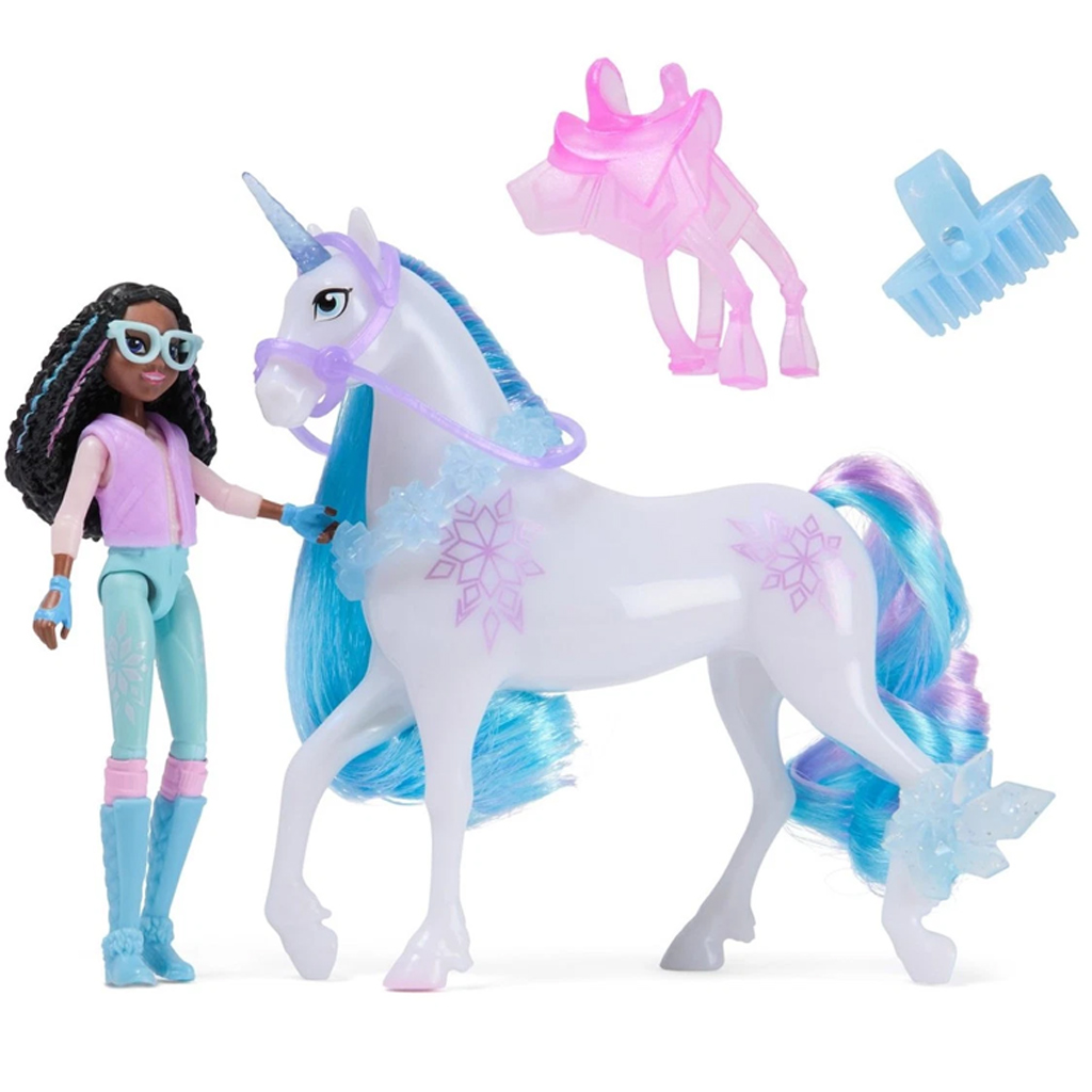 Unicornia akadémia: Layla a Glacier hrací set - Spin Master kép 2