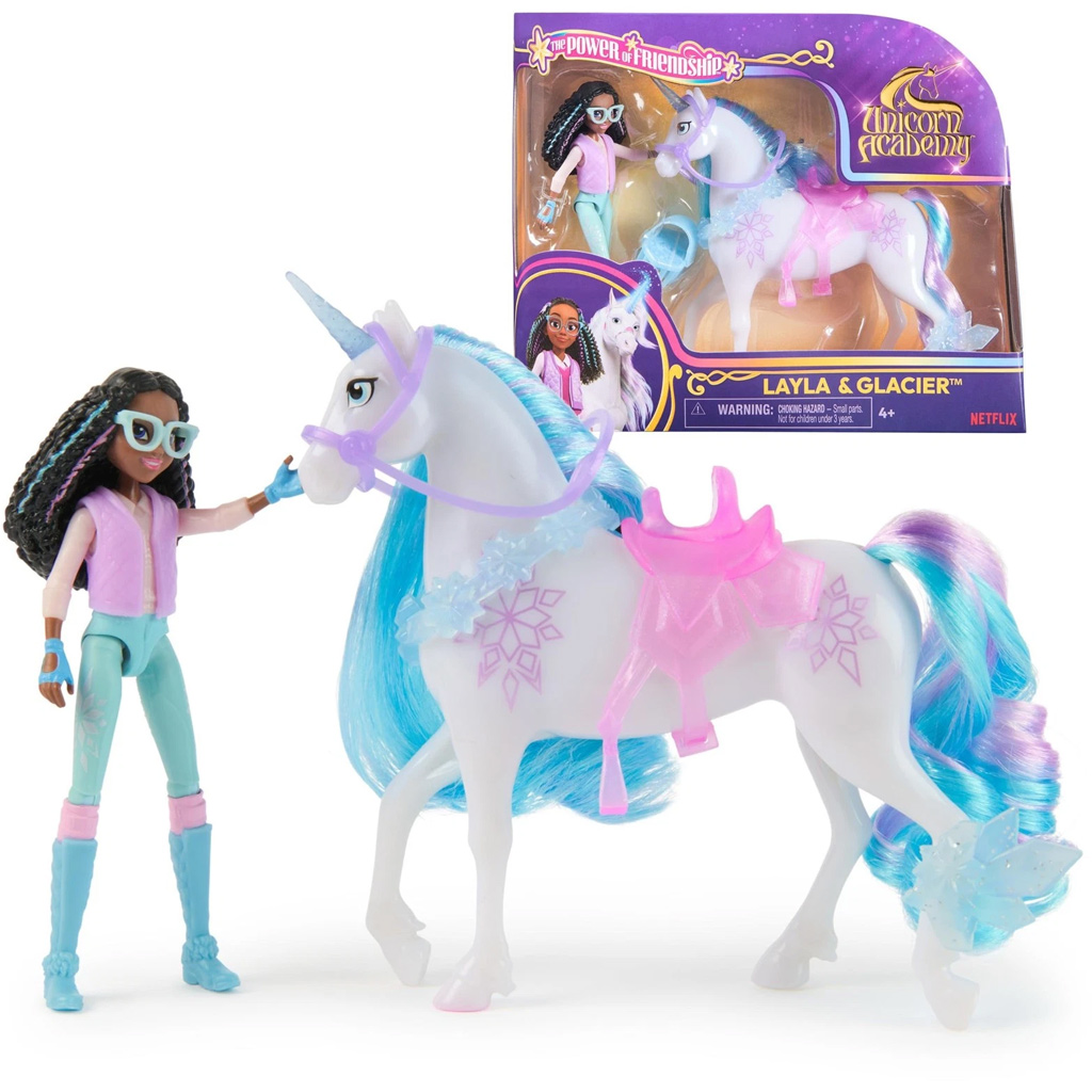 Unicornia akadémia: Layla a Glacier hrací set - Spin Master