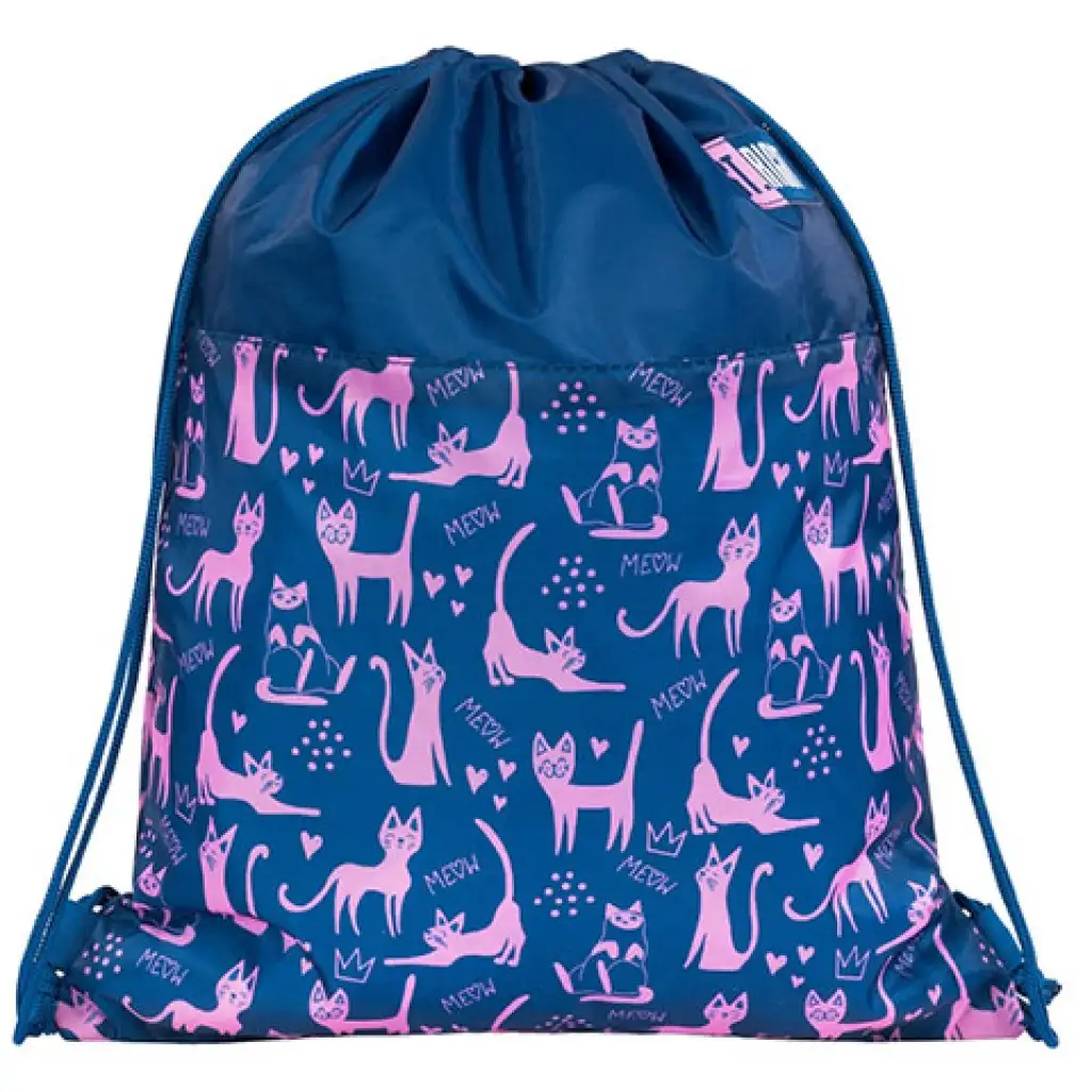 St.Right Lazy Cats vrecko na telocvik, športový vak 43x34cm