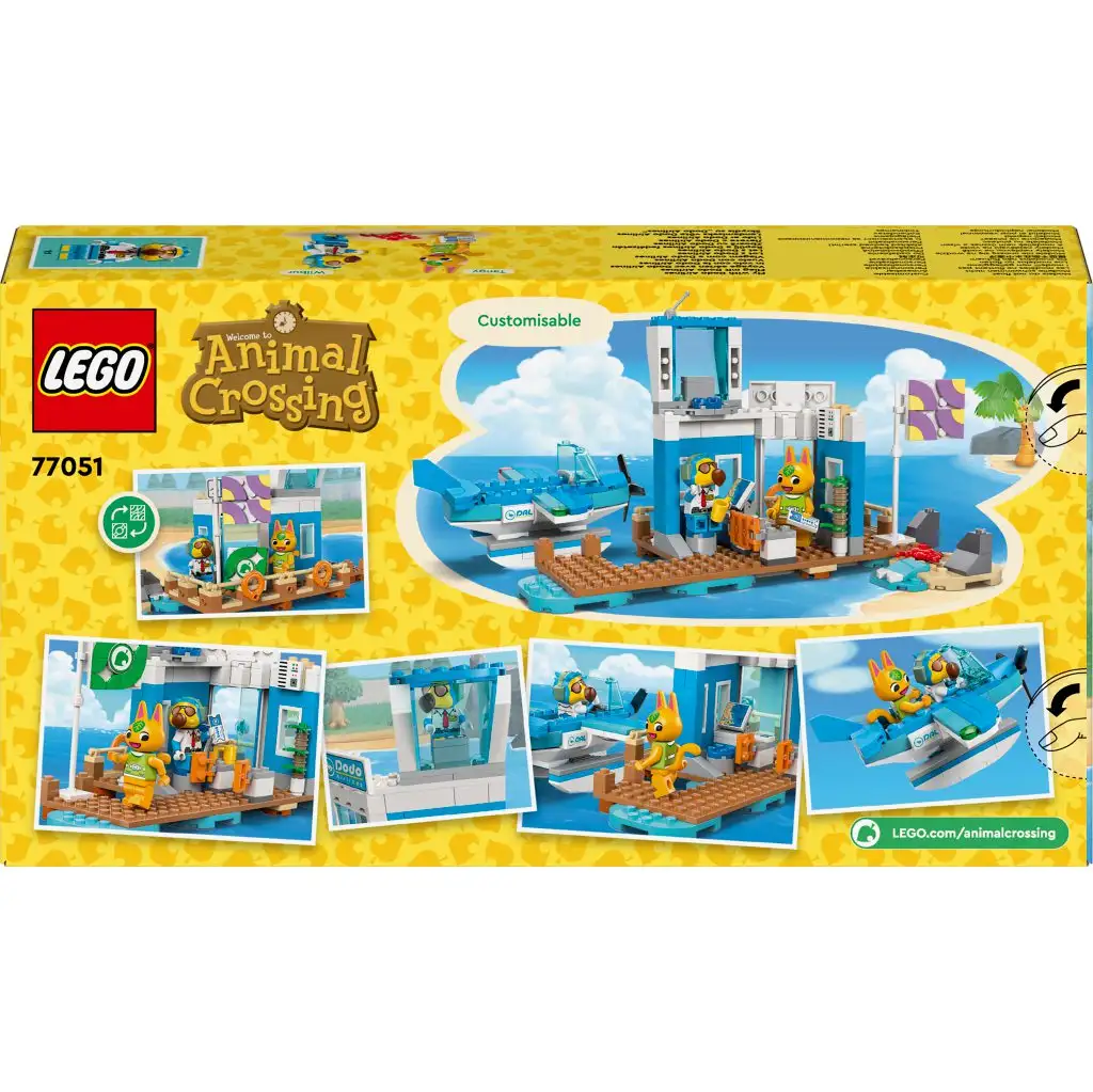 LEGO® Animal Crossing™: Lietaj na palube Dodo Airlines (77051) kép 2