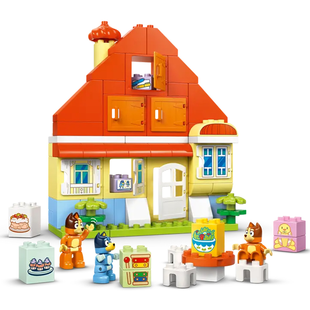 LEGO® DUPLO®: Bluey™ rodinný dom - pexeso (10459) kép 5