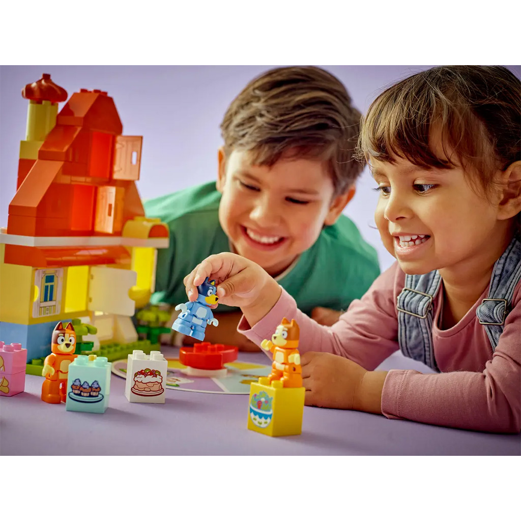 LEGO® DUPLO®: Bluey™ rodinný dom - pexeso (10459) kép 7