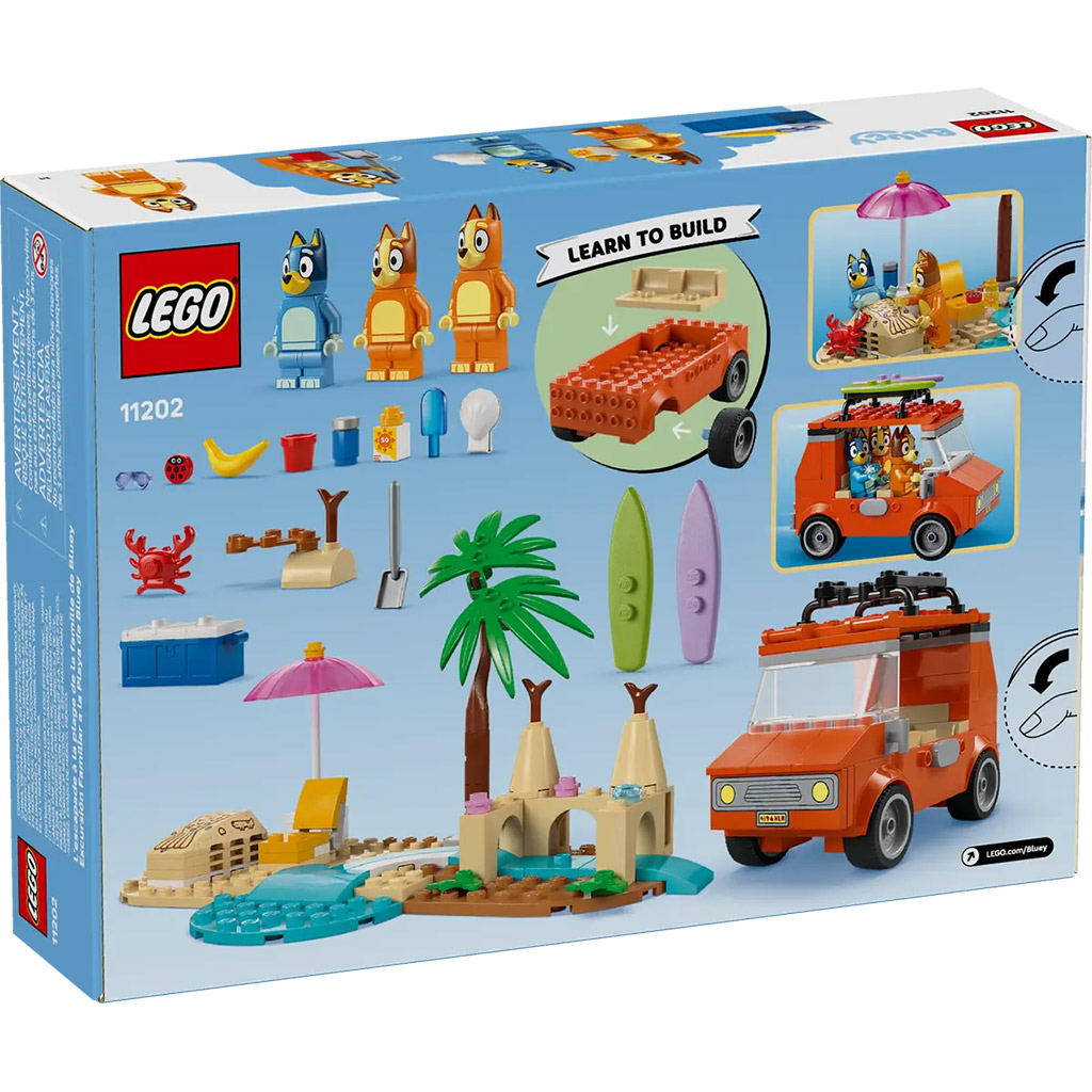 LEGO® Bluey™: Bluey a jej rodina idú na pláž (11202L) kép 8