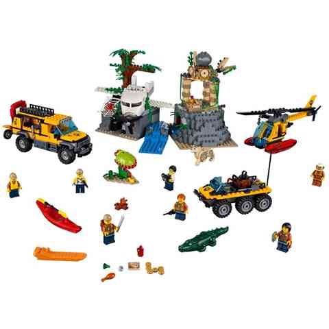 LEGO® City - Dzsungel kutatási terület (60161) kép 2