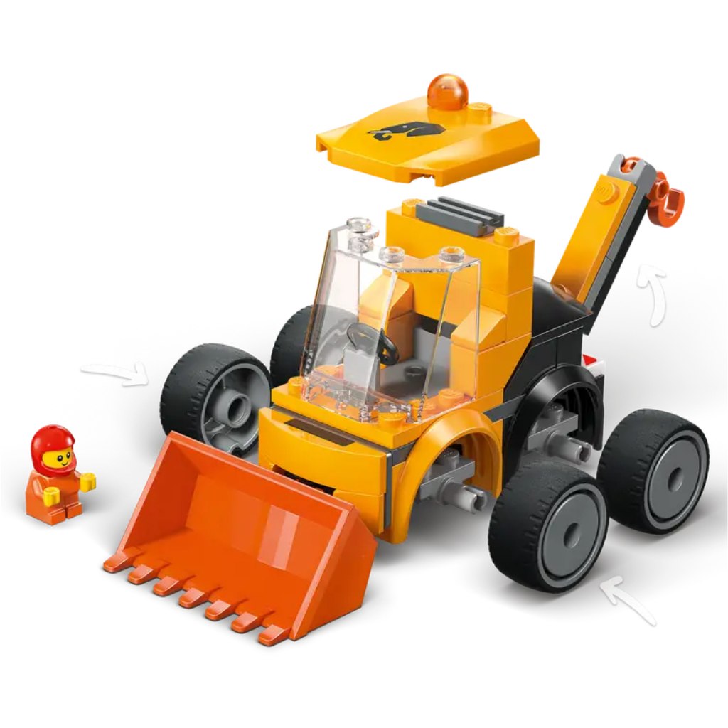 LEGO® City: Vozidlá – Stavebný nakladač (60483) kép 3