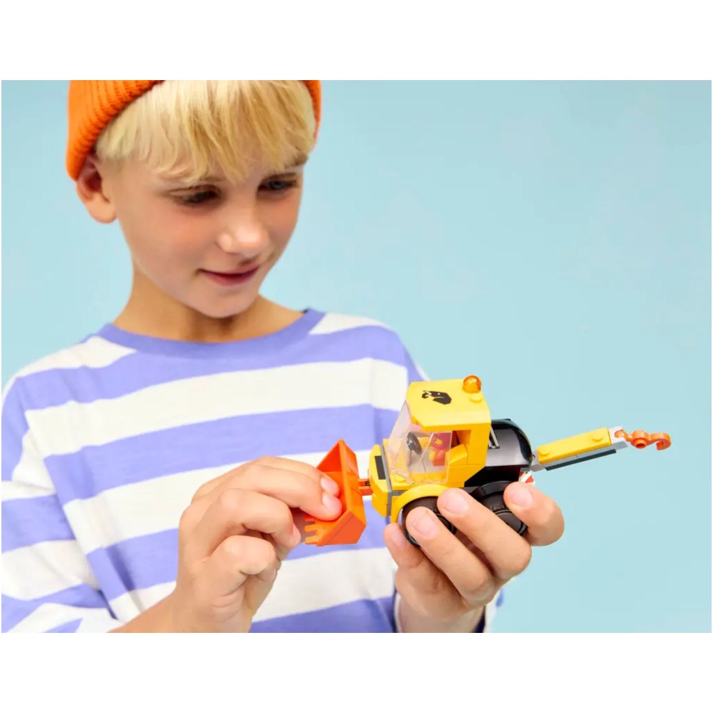 LEGO® City: Vozidlá – Stavebný nakladač (60483) kép 4