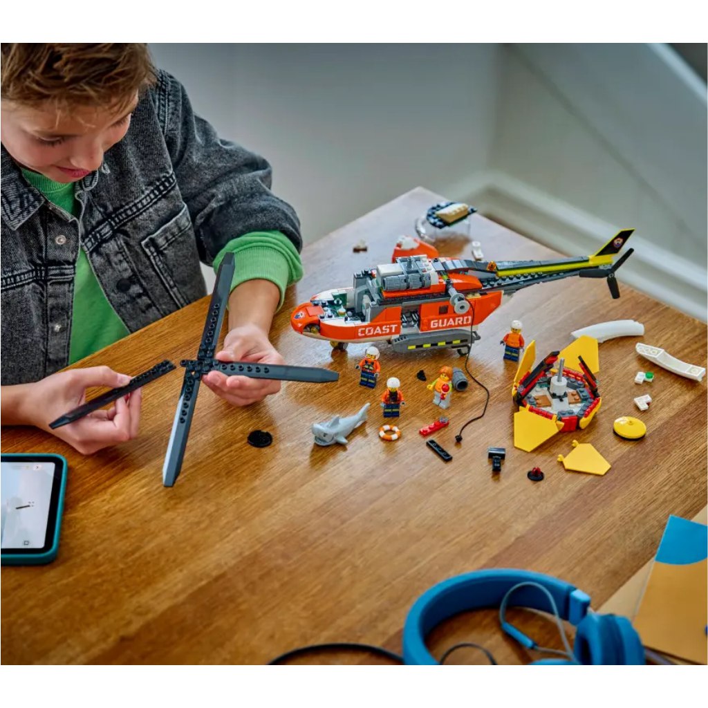 LEGO® City: Helikoptéra pobrežnej stráže (60503) kép 5