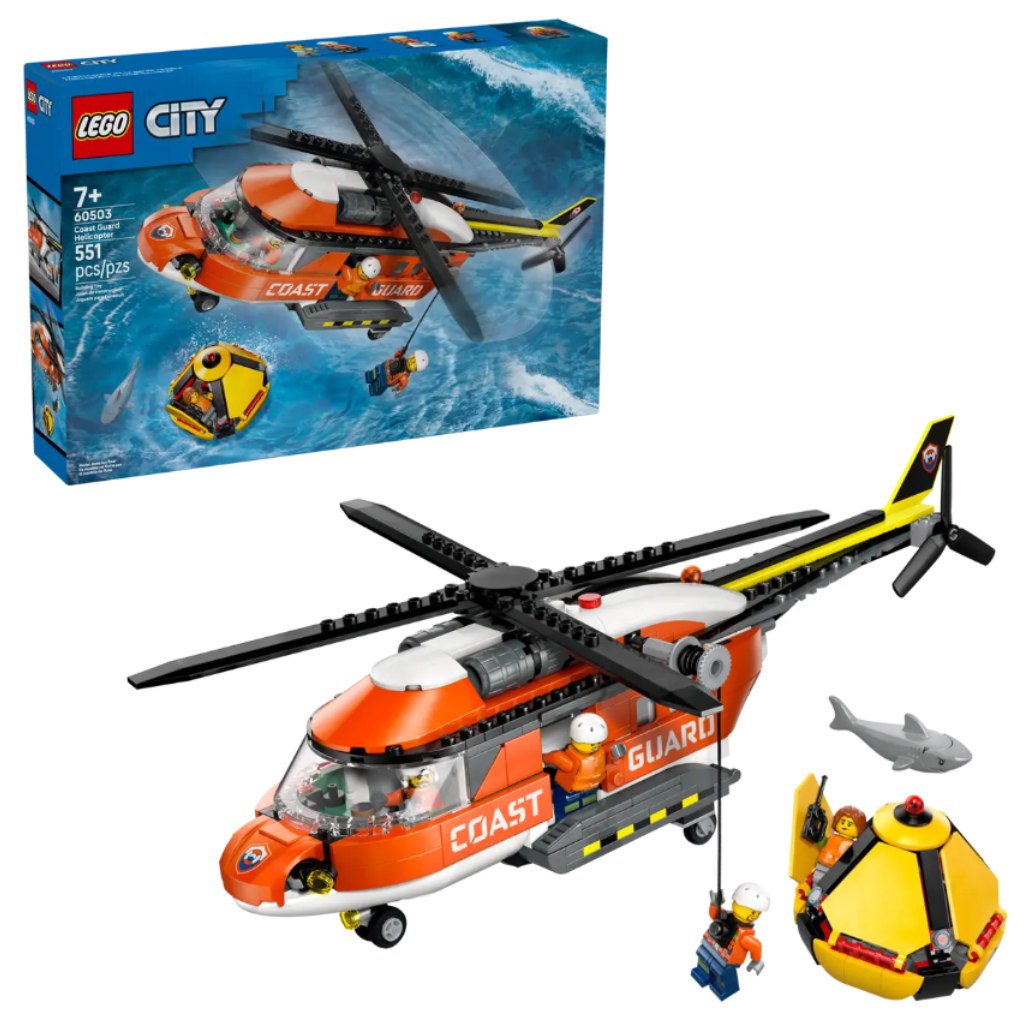LEGO® City: Helikoptéra pobrežnej stráže (60503)