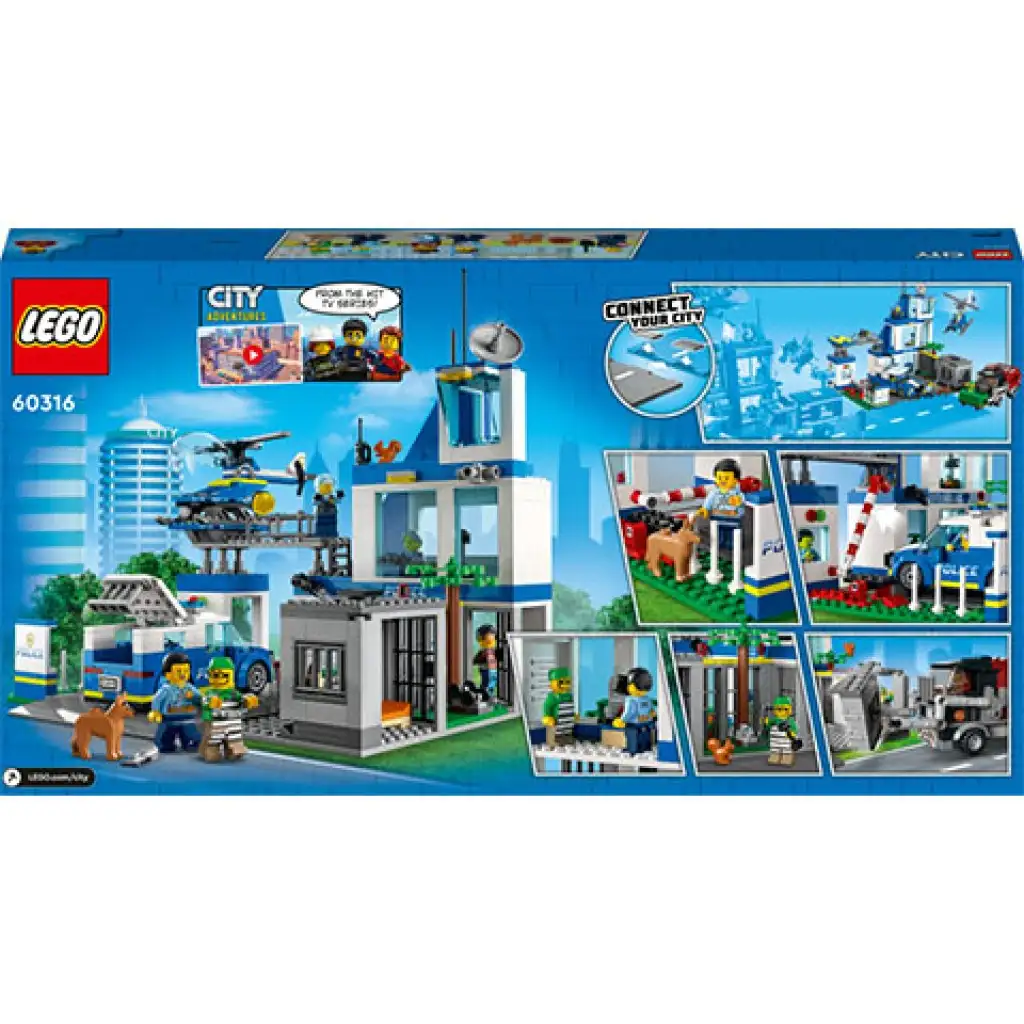LEGO® City: policajná stanica (60316) kép 2