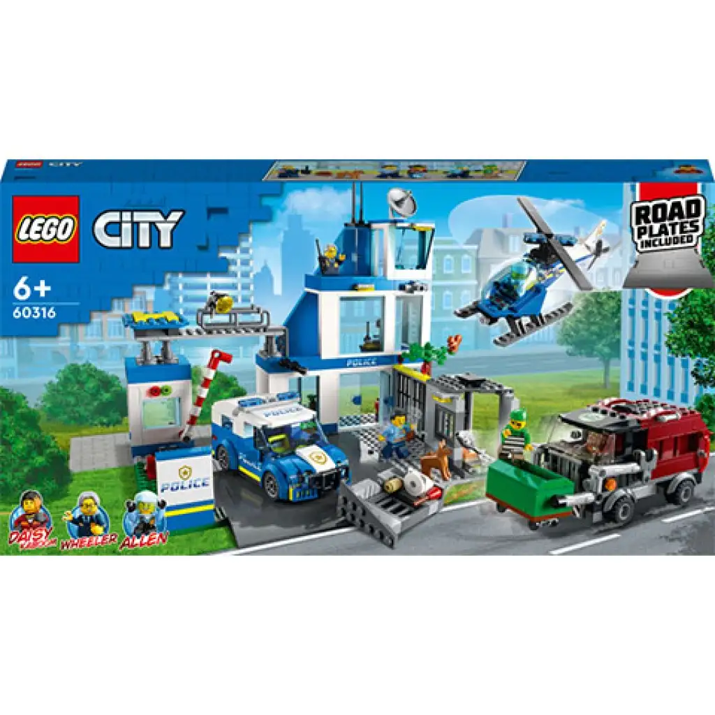LEGO® City: policajná stanica (60316)