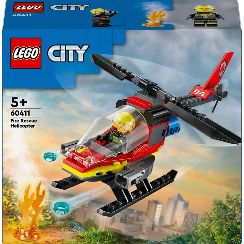 LEGO® City: Záchranný hasičský vrtuľník (60411)