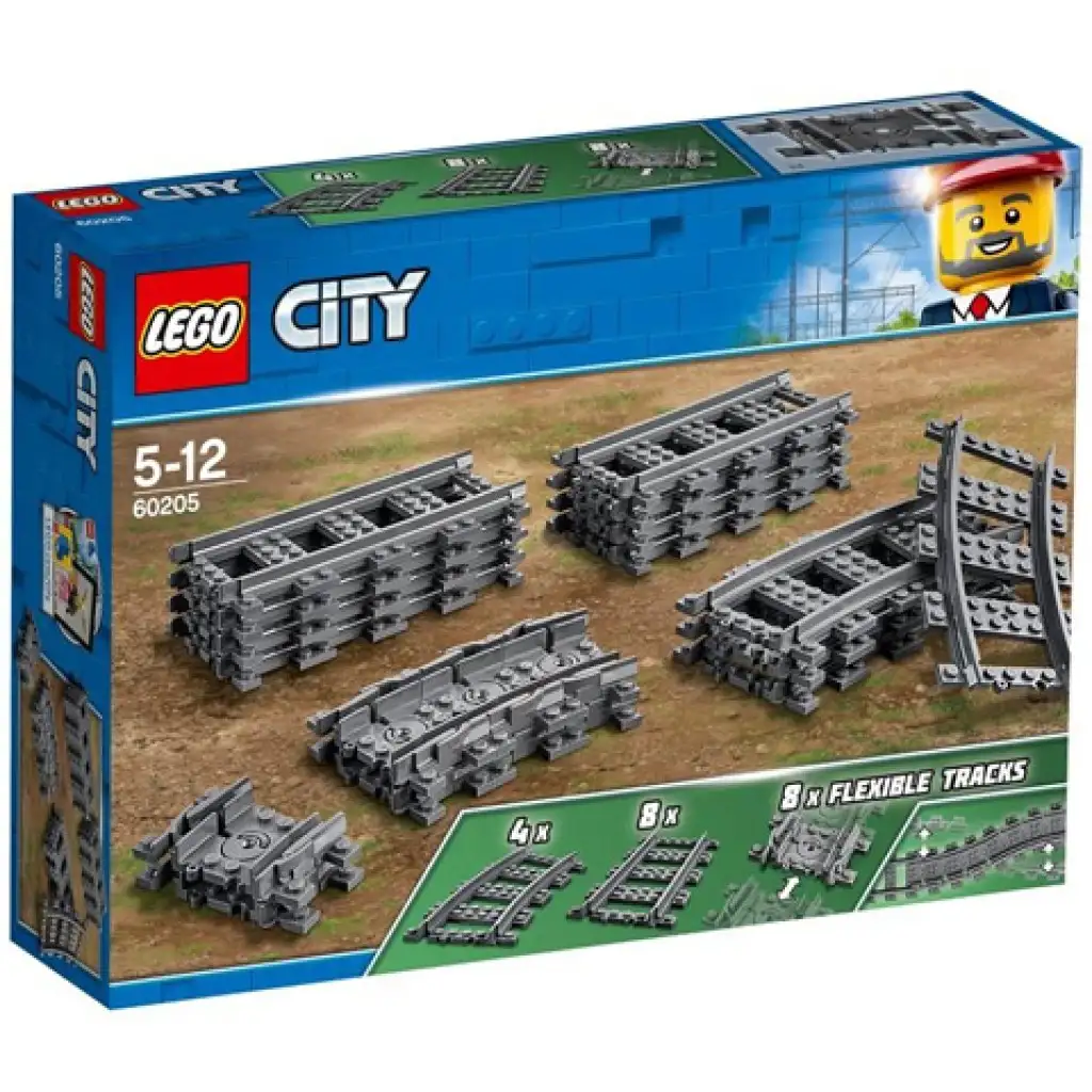 LEGO® City: Železničné výhybky (60205)