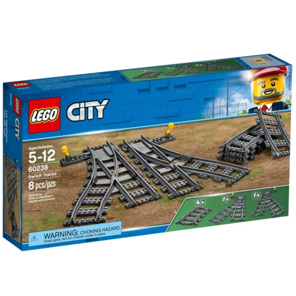 LEGO® City: Železničné výhybky (60238)