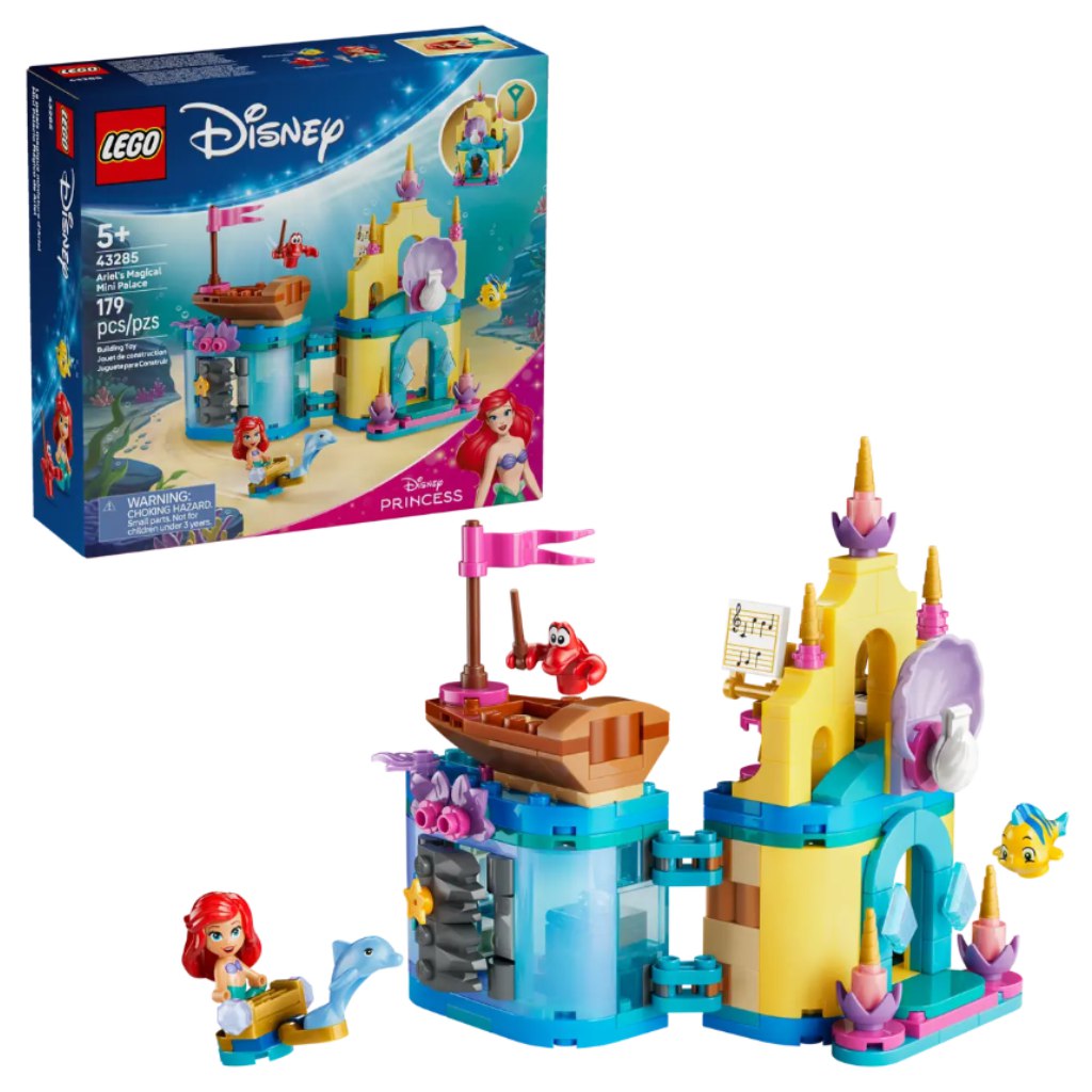 LEGO® Disney: Arielin čarovný minizámok (43285)