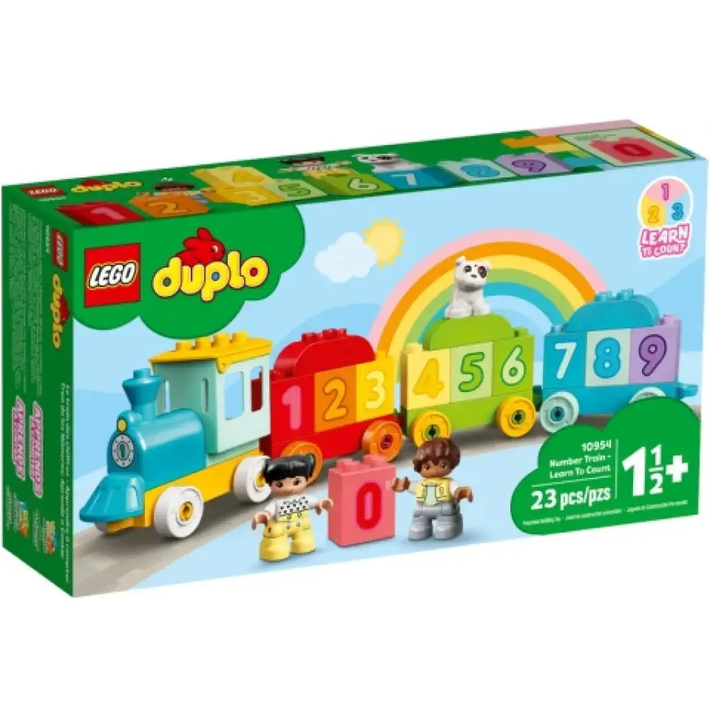 LEGO® DUPLO®: Vláčik s číslami - Naučte sa počítať (10954)