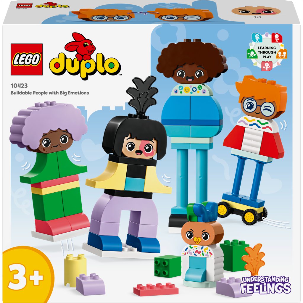 LEGO® DUPLO®: Megépíthető figurák különféle érzelmekkel kép 1