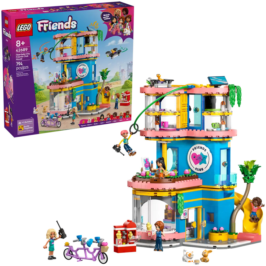 LEGO® Friends: Klubovňa v Heartlake City (42689)