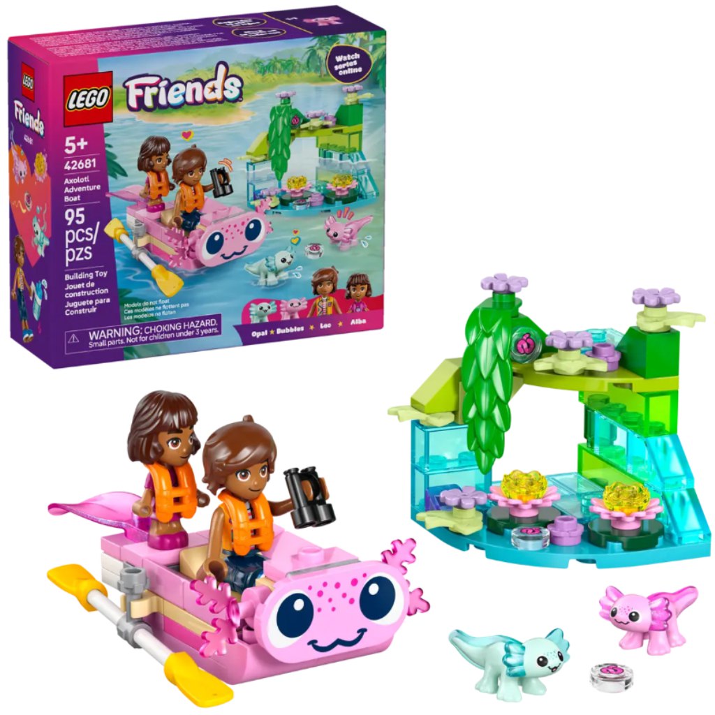 LEGO® Friends: Dobrodružstvá na axolotlej lodi (42681)