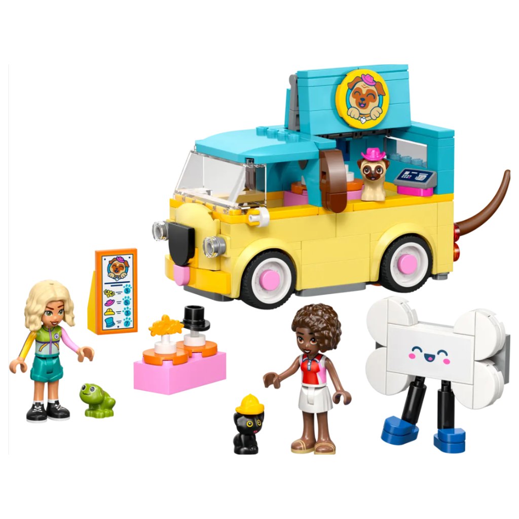 LEGO® Friends: Dodávka s vybavením pre domáce zvieratá (42678) kép 2