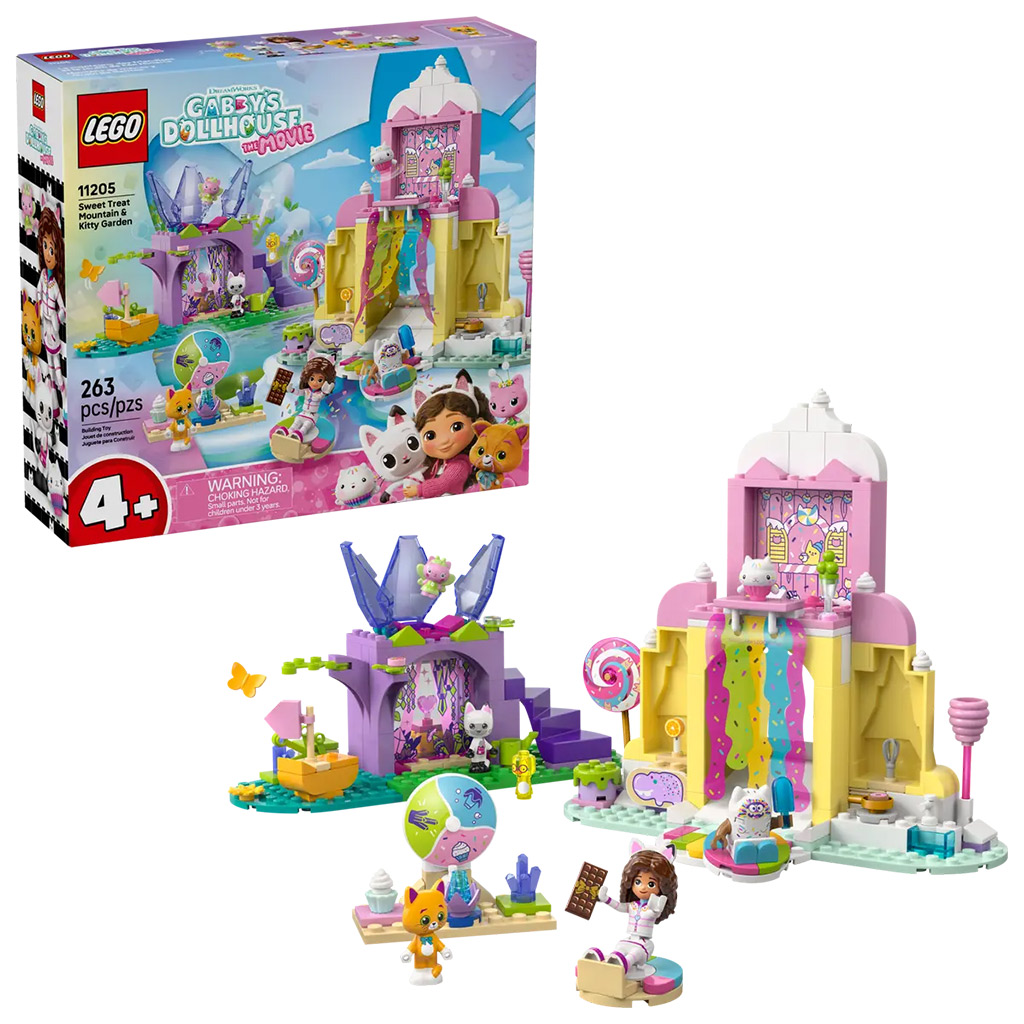 LEGO® Gabi babaháza: Cukorkahegy és cicakert (11205) kép 1