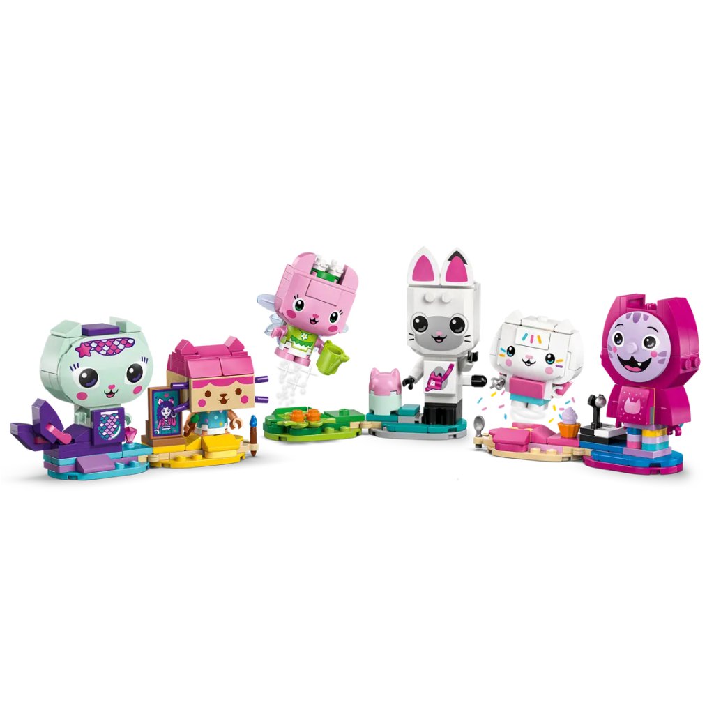 LEGO® Gabikin domček: Gabrina mačacia kamaráti postavení z kociek (11215) kép 3