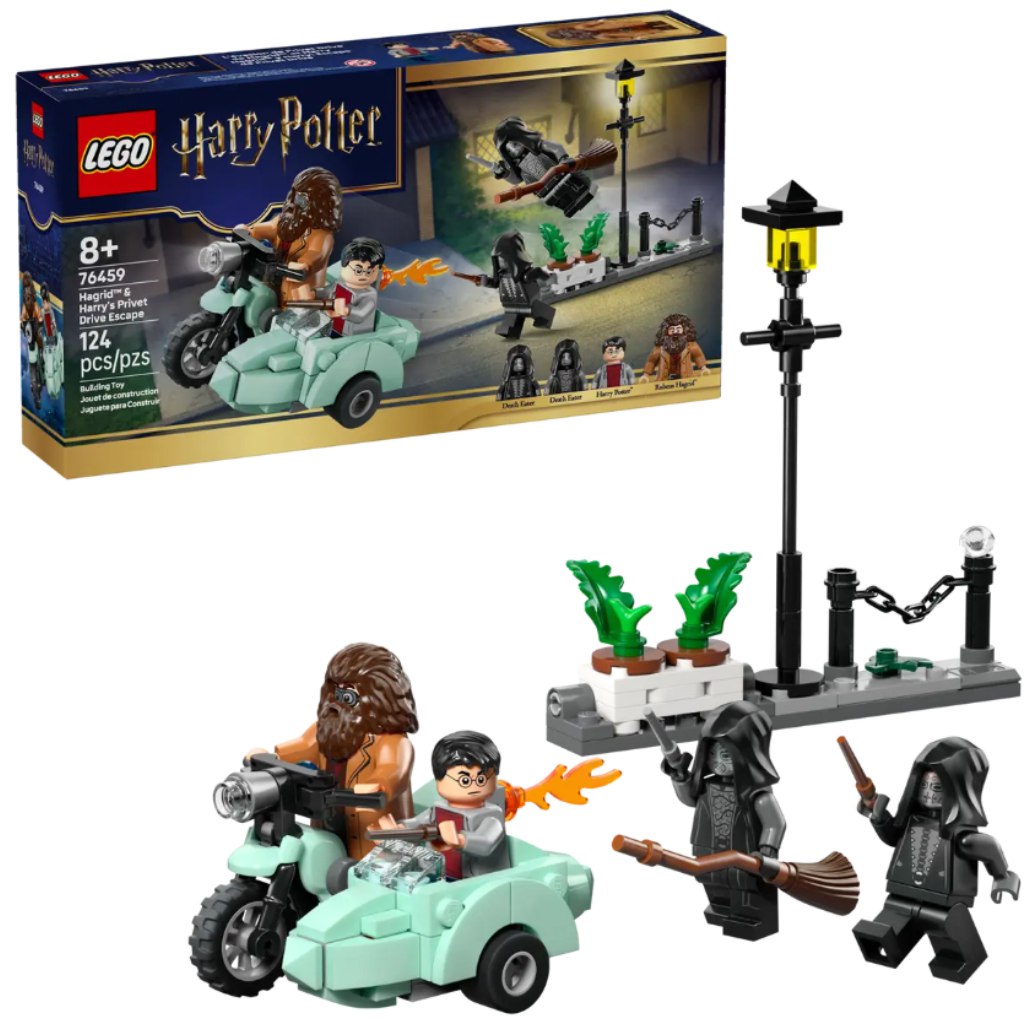 LEGO® Harry Potter: Hagrid™ a Harry útek z Privet Drive (76459)